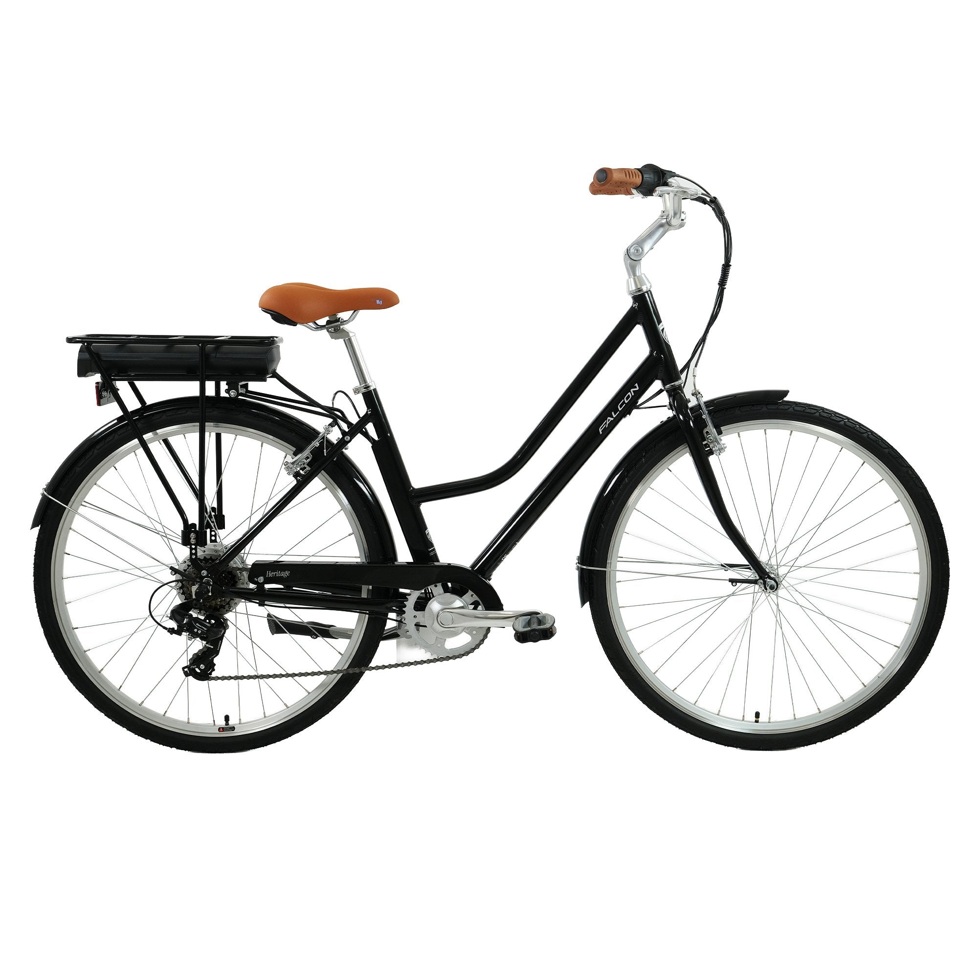 Falcon Heritage Low Step Electric Hybrid Bike 360Wh