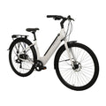 Falcon Liberty Low Step Electric Hybrid Bike White